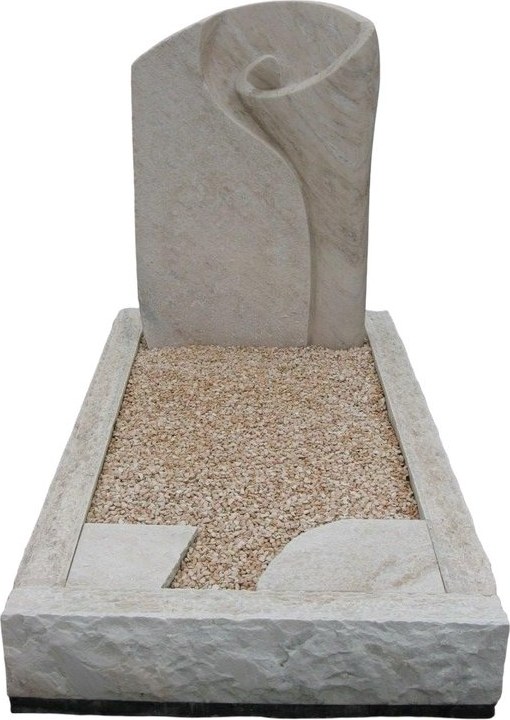 Marmor Palissandro Einzelgrab