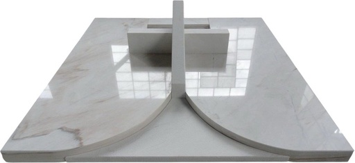 [6132] Marmor Palissandro Doppelgrab