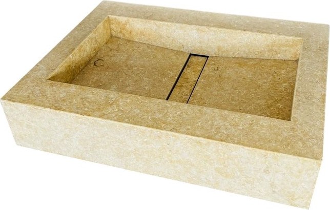 Steinwaschbecken Kalkstein Siena Antik