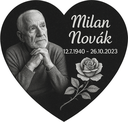 Epitafná doska čierna žula