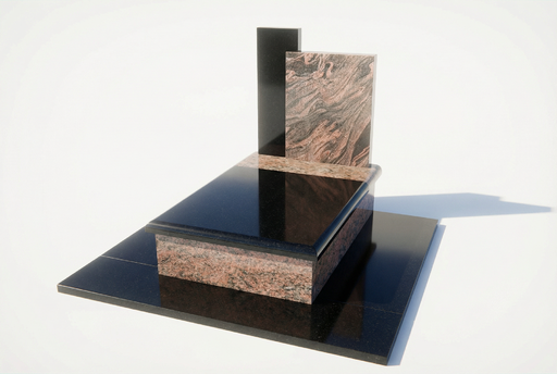 [6292] Urnengrab Granit Himalayan Nero