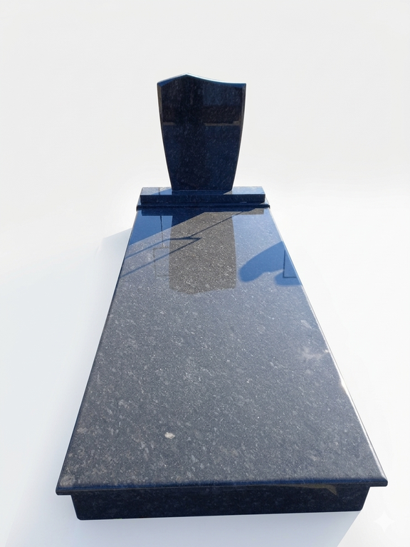 Einzelgrab Granit Steel Gray
