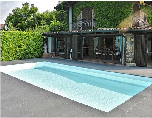[SS-030] Außenplatten Colosseo Basalt Grau 2 cm