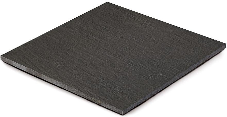 Außenplatten Graffiti Nero 60×60 cm