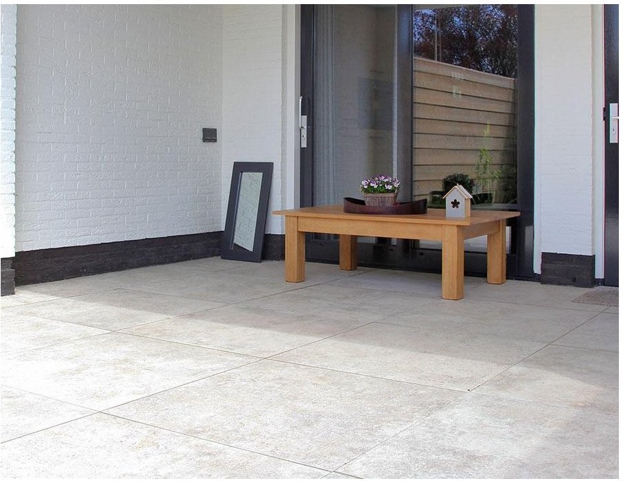 Außenplatten Pietra Antico Bianco 3 cm
