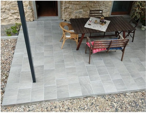 [SS-262] Terrassenplatten Tempio Kandla Grey 2 cm