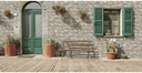 Keramikverkleidung Cera Panel Vulcan Sahara 16×40 cm