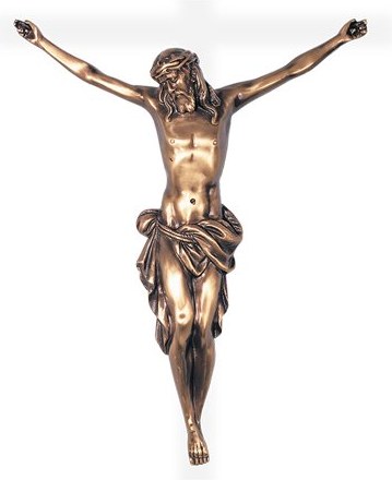 [ST-SK-09120] Bronze Christus für Grabmal, 14–112 cm
