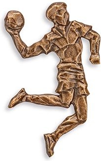 [ST-SK-18904] Bronze-Relief Hádzkar für Grabmal, 9×6 cm