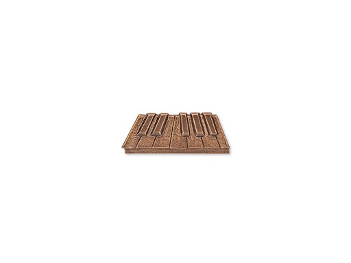 [ST-SK-18921] Bronze piano für Grabmal, 3,5×9,5 cm oder 5,5×14,5 cm