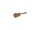 Bronze-Gitarre für Grabmal, 3×9,5 cm