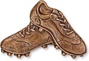 Bronze Fußballschuhe für Grabmal, 6,5×9,5 cm oder 10×14 cm
