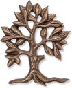 Bronze Baum des Lebens für Grabmal, 16×13 cm oder 20×16 cm