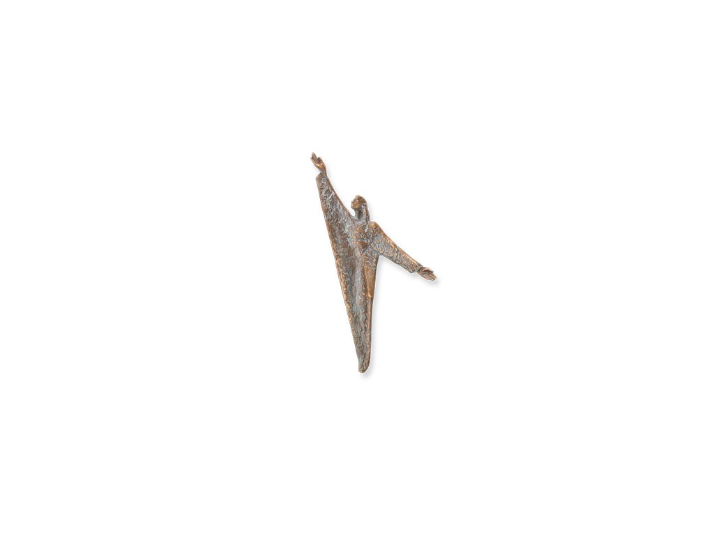 Bronze Christus für Grabmal, 20×10 cm oder 31,5×15 cm