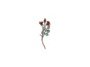 Bronze Rose für Grabmal, 32×13 cm
