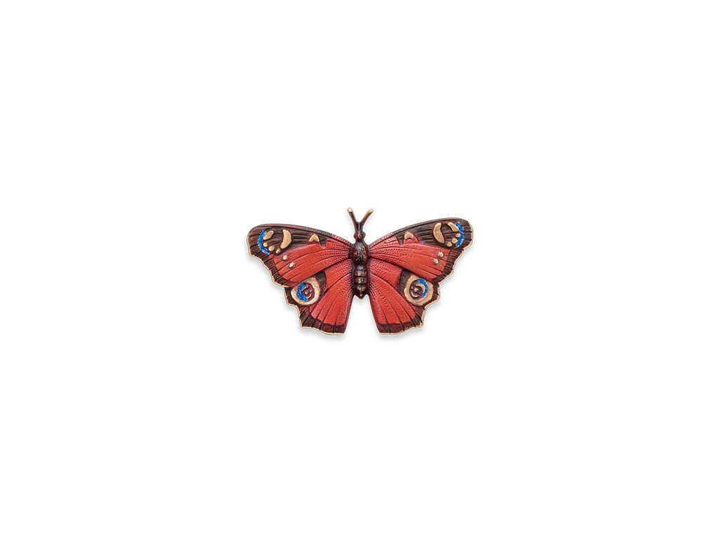 Bronze-Schmetterling für Grabmal, 5,5×9,5 cm oder 6,5×11,5 cm