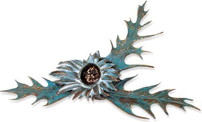 Bronze-Bodlák für Grabmal, 13×23 cm