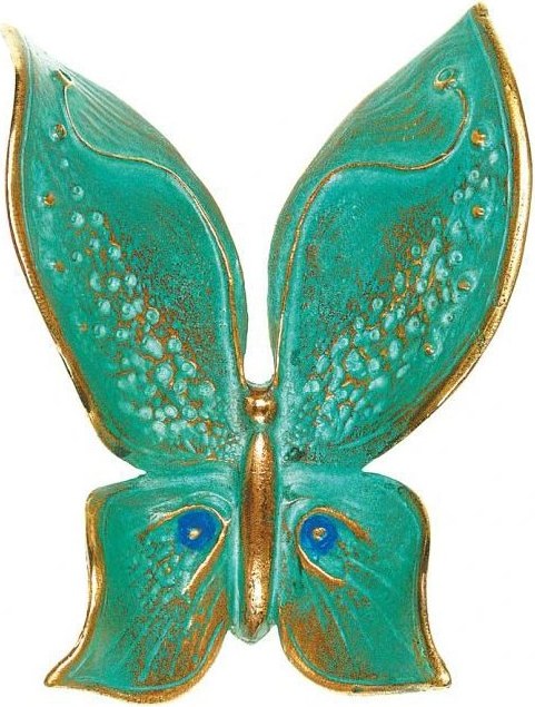 Bronze-Schmetterling für Grabmal, 10×8 cm