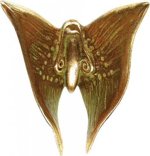 [ST-SK-20369] Bronze-Schmetterling für Grabmal, 5×5 cm