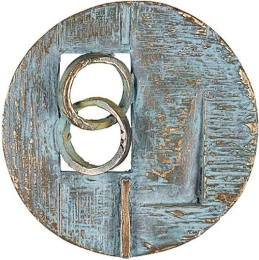 [ST-SK-20381] Bronze-Ringe für Grabmal, Ø 7 cm