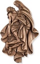 Bronze Pieta für Grabmal, 11×7 cm