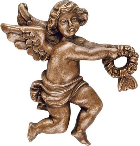 [ST-SK-20498] Bronze Engel für Grabmal, 7×7 cm