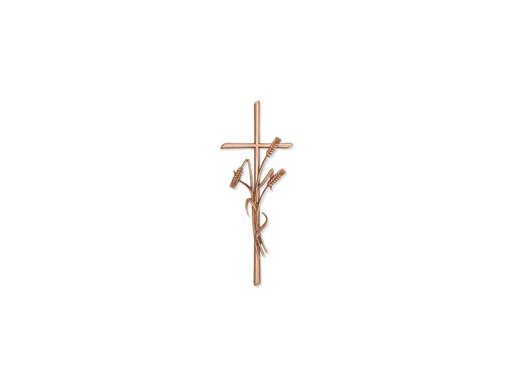 Grabkreuz Scriptura mit klassischen Klasen, 40×15 cm