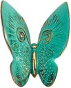Bronze-Schmetterling für Grabmal, 7×8 cm
