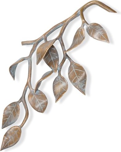 [ST-SK-20733] Bronze-Zweig für Grabmal, 41×18 cm