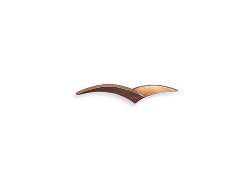 [ST-SK-20807] Bronze-Vogel für Grabmal, 7×9 cm