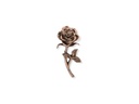 Bronze Rose für Grabmal, 13×6 cm