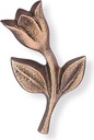 Bronze-Tulpe für Grabmal, 5×3 cm