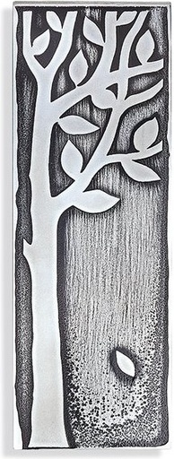 [ST-SK-20861] Edelstahl-Dekoration für Grabmal Strom, 17×6 cm