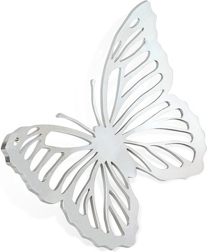 [ST-SK-20863] Schmetterling für Grabmal aus Edelstahl, 10×12 cm