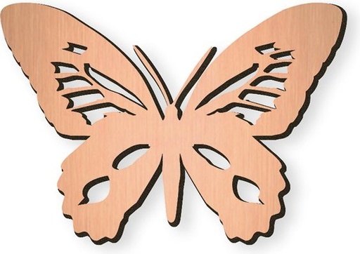[ST-SK-20864] Bronze-Schmetterling für Grabmal, 5×7 cm
