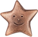 Bronze-Stern für Kindergrabmal, 5×5 cm