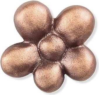 [ST-SK-20935] Bronze-Blume für Kindergrabmal, 4×4 cm