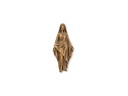 Relief Madonna für Grabmal, Aluminium, 12,5×5,5 cm