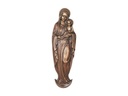 Bronze Madonna mit Kind für Grabmal, 50×16 cm