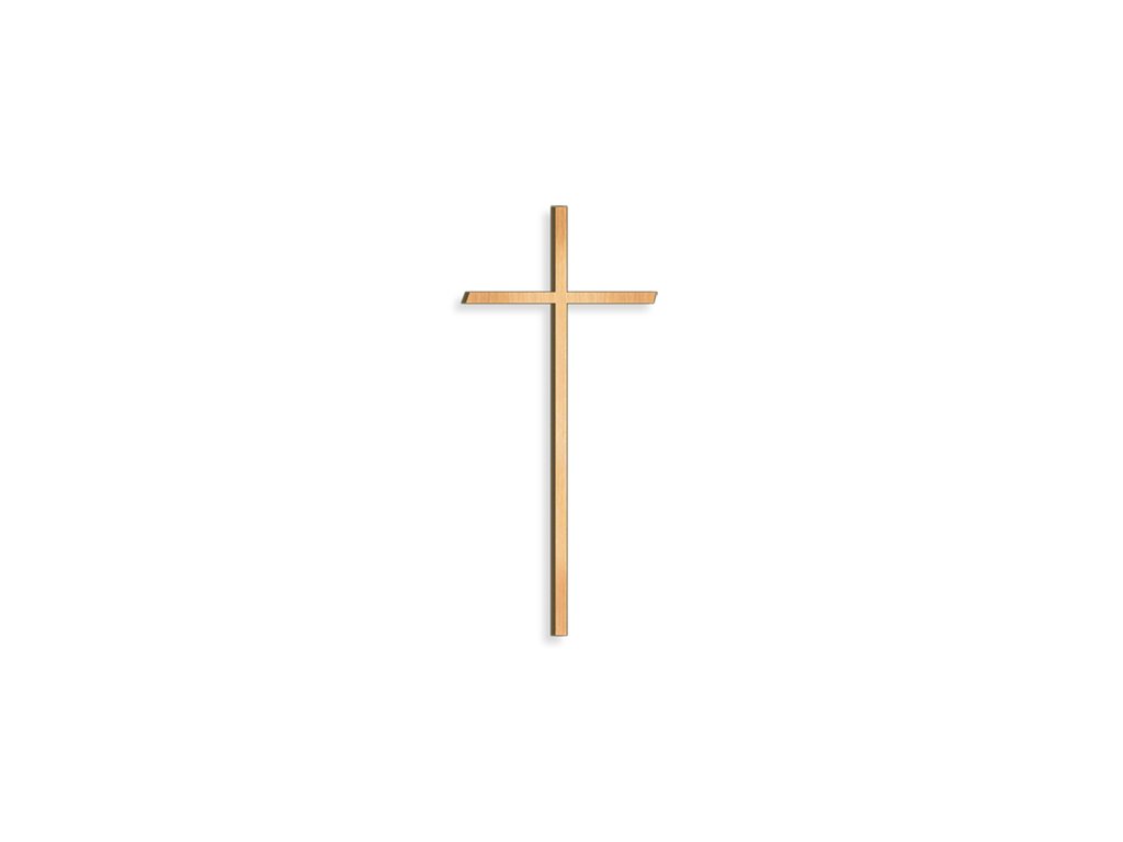 Grabkreuz mit Kristall, Bronze, 8–80 cm