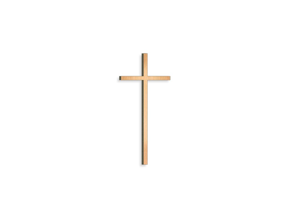 Grabkreuz mit Kristall, Bronze, 8–80 cm