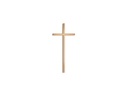 Grabkreuz mit Inschrift, Bronze und Edelstahl, 8–80 cm