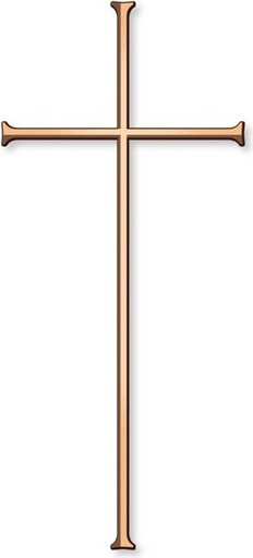 [ST-SK-26071] Grabkreuz Leipold, Bronze, 10–45 cm