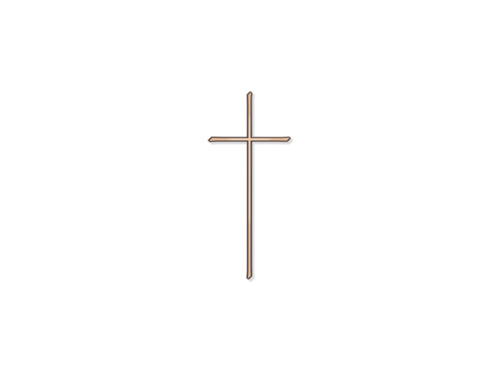 Grabkreuz Manolia aus Bronze, 10×6 bis 45×15 cm