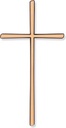 Grabkreuz Scalina, Bronze, 10–45 cm