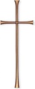 Grabkreuz Antiqua Parabel aus Bronze, 8–50 cm