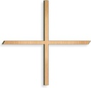 Gleicharmiges Kreuz für Grabmal, Bronze, 8–30 cm