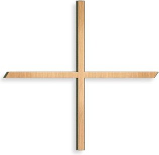 [ST-SK-28031] Gleicharmiges Kreuz für Grabmal, Bronze, 8–30 cm