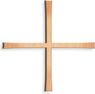 [ST-SK-28036] Gleicharmiges Kreuz für Grabmal, Bronze, 8–30 cm