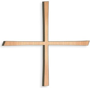 [ST-SK-28037] Gleicharmiges Kreuz für Grabmal, Bronze, 8–30 cm